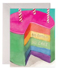 big cake card
