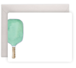 pickleball flat note cards18