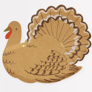 Turkey Plates (x 8)