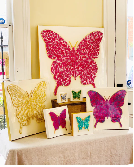 4x4 Butterfly Canvas