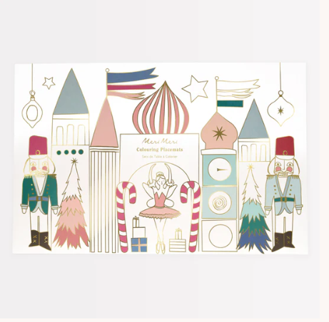 Nutcracker Coloring Placemats (x 8)