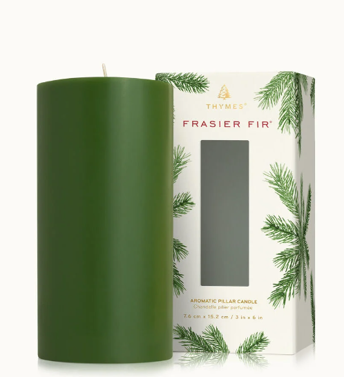 Frasier Fir 3x6 Pillar Candle