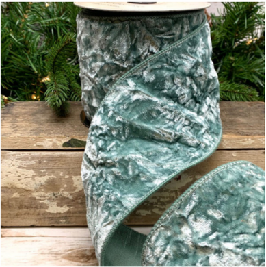 Crushed Velvet - AQUA