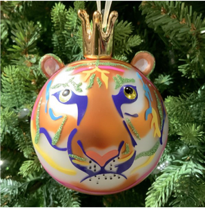 Tiger Bauble Ornament