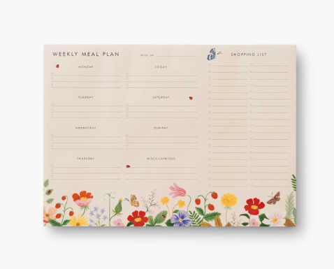STRAWBERRY FIELDS - Weekly Meal Planner