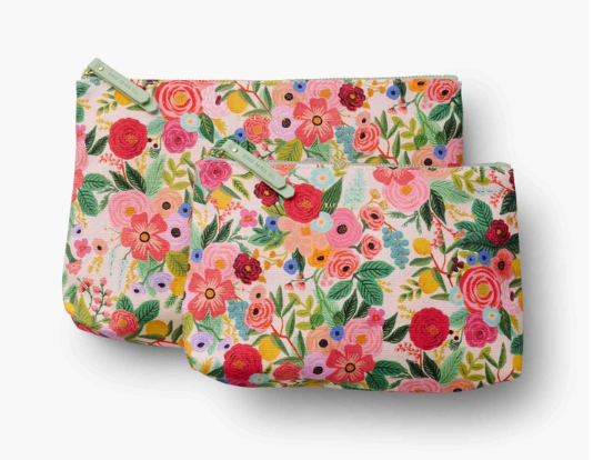 Zippered Pouch Set