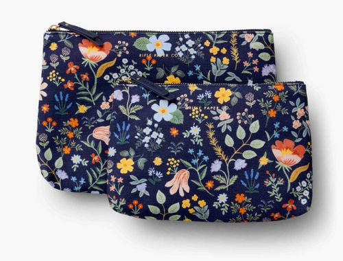 Zippered Pouch Set