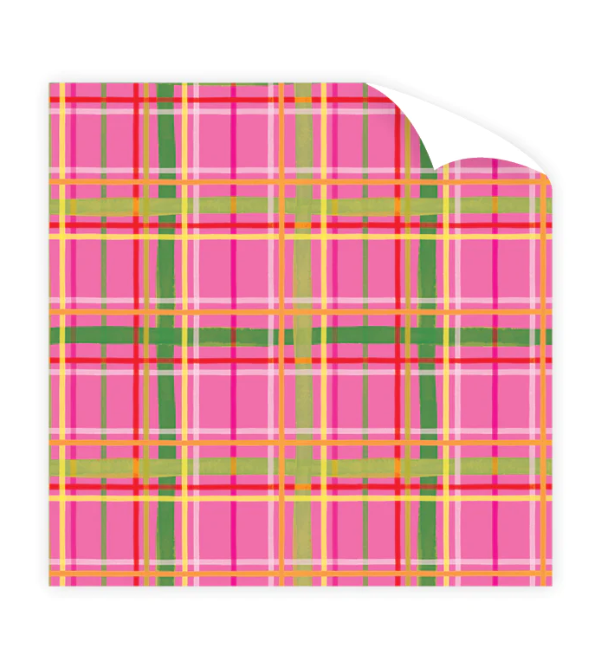 TOAST OF WEST COAST PLAID WRAPPING PAPER ROLL