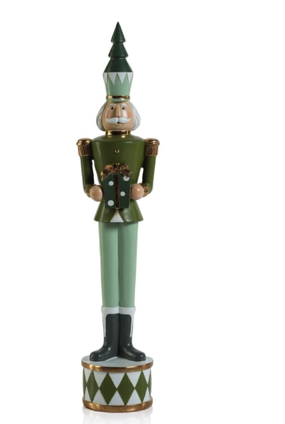 Nutcracker Soldier w/ Gift Box