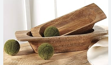 Wooden Dough Bowl