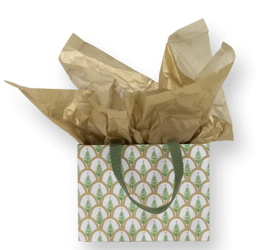 Deco Christmas Gold  Gift Bag