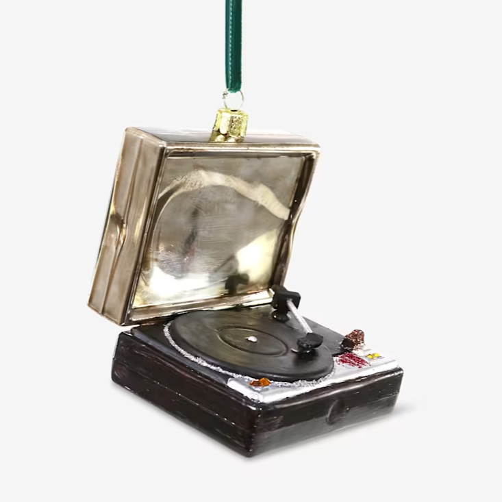 Record Player Ornament