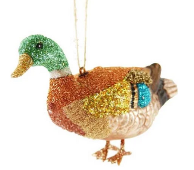Sparkly Duck Ornament