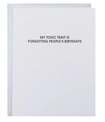 Toxic Trait Card