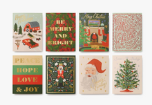 Load image into Gallery viewer, Santa Postcard Set