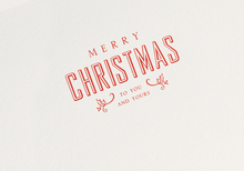 Load image into Gallery viewer, Skiing Santa Card Set