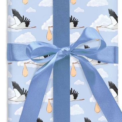 Storks Wrapping Paper