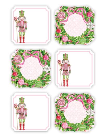 Pink Nutcracker Stickers