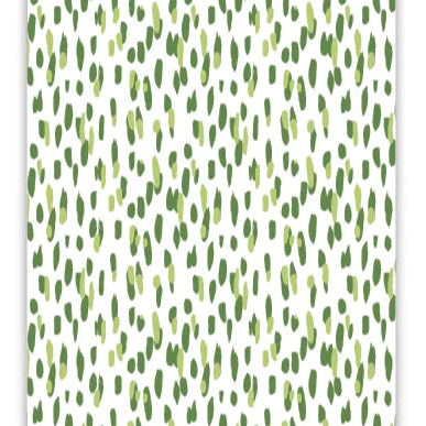 Green Dot Wrapping Paper