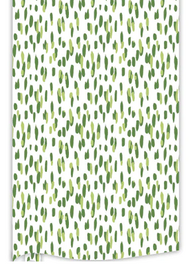 Green Dot Wrapping Paper