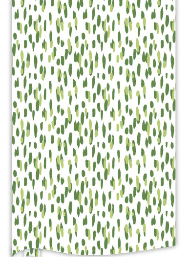Green Dot Wrapping Paper