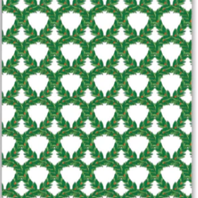 Holiday Laurel Wrapping Paper