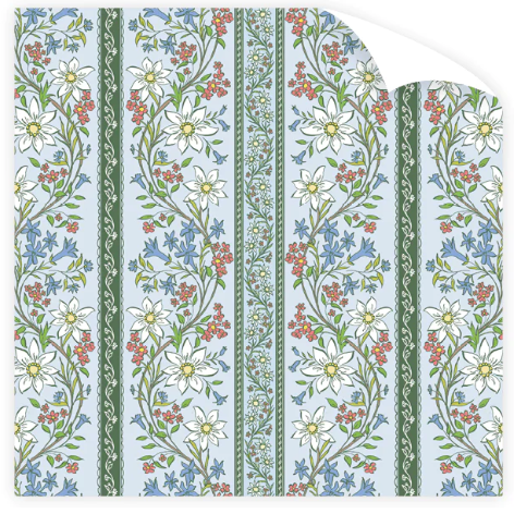 Chalet Chintz Wrapping Paper Roll