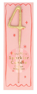 Mini Gold Sparkler Candle