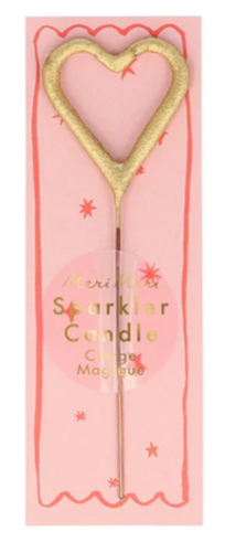 Mini Gold Sparkler Candle