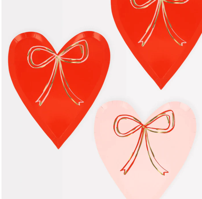 Heart w/ Bow Plates