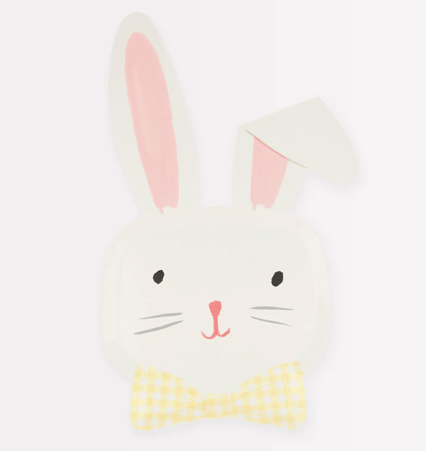 Lop Ear Bunny Plates