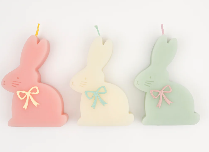 Bunny Candles S/3