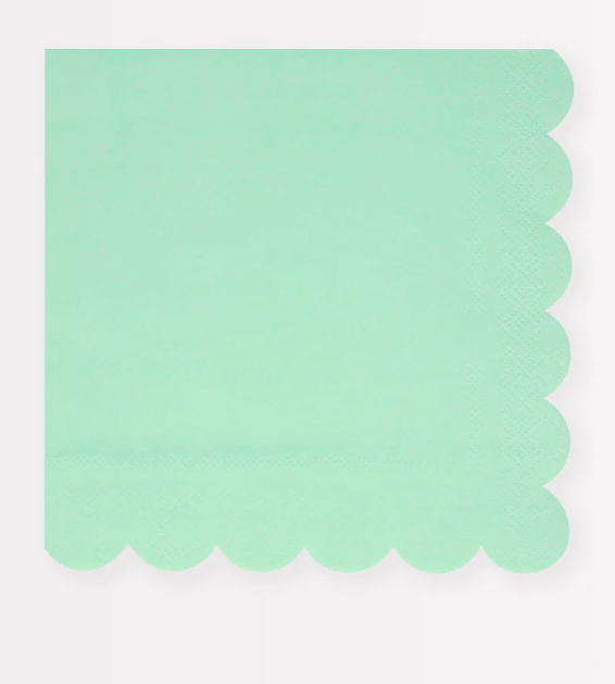 Seafoam Green Small Napkins