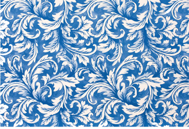 China Blue Acanthus Placemats