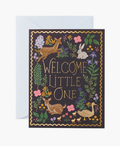 Woodland Welcome Card