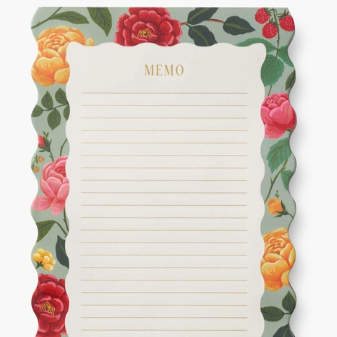 Roses Memo Notepad