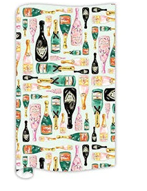 Champagne Bottles Wrapping Paper