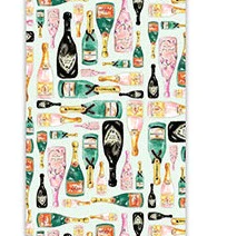 Champagne Bottles Wrapping Paper