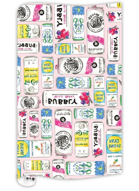 Seltzer Cans Wrapping Paper