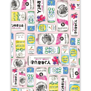 Seltzer Cans Wrapping Paper