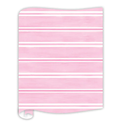 Watercolor Pink Stripes