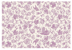Lilac Peacock Placemat