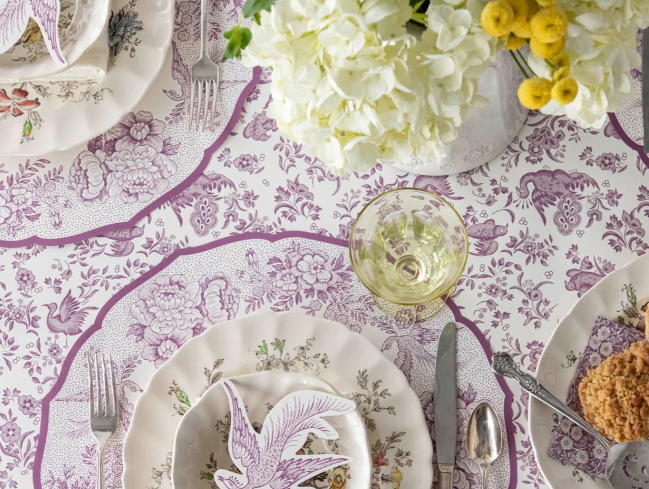 Lilac Peacock Placemat