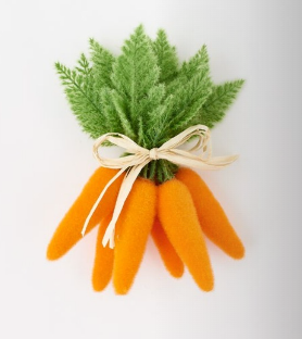 Flocked Carrot Bundle