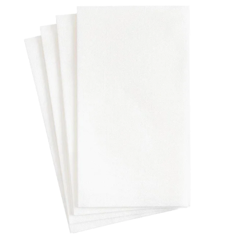 White Linen Guest Napkins