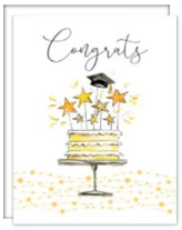 Grad Cake Card