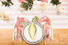 Load image into Gallery viewer, Pink Stripe Table Runner