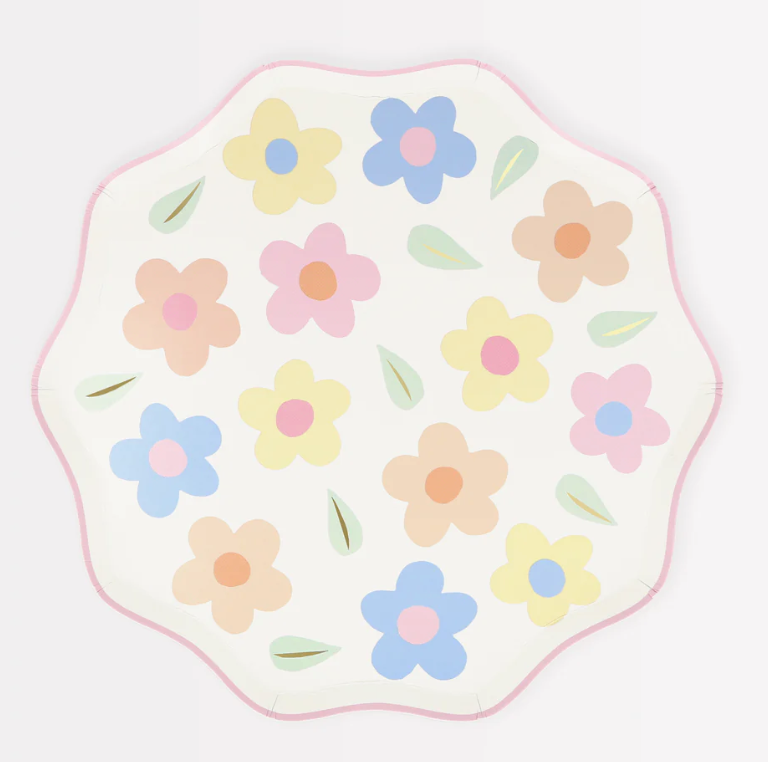 Happy Flowers Side Plates