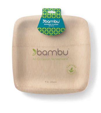 Bambu Plates Square