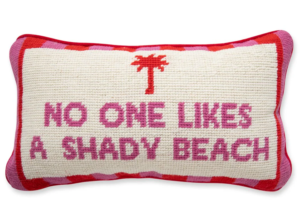 Shady Beach Pillow